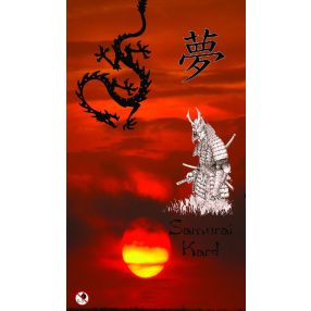 PAPÍRDOBOZ ITALOS, TEJESDOBOZ ALAKÚ, SAMURAI KARD FELIRAT