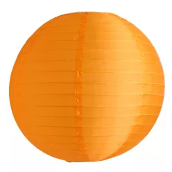 PAPÍRLÁMPÁS, GÖMB ALAKÚ, NARANCSSÁRGA