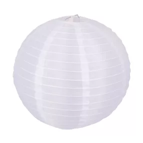 ORGANZA KÜLTÉRI LÁMPÁS GÖMB, FEHÉR