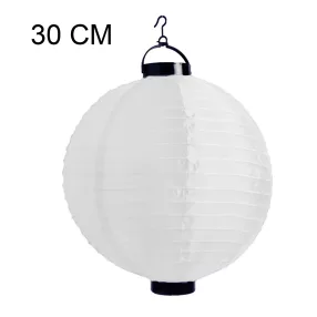 ORGANZA LÁMPÁS GÖMB, LEDES, KRÉM