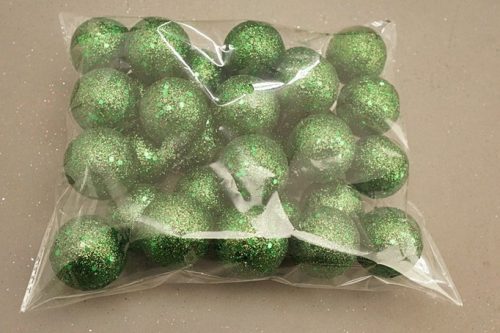 HUNGAROCELL GOLYÓ 30 DARABOS GLITTER ZÖLD