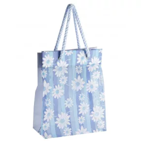 TASAK KÉK CSÍKOS/VIRÁG 25CM