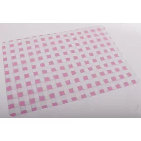 MŰANYAG ALÁTÉT KOCKA PINK/FEHÉR