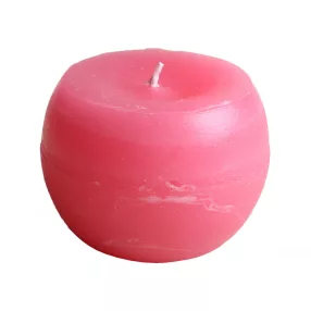GYERTYA RUSZTIKUS, CSONKA GOLYÓ, PINK