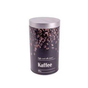 FÉM HENGER DOBOZ, KAFFEE FELIRAT