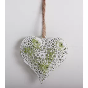 DEK.FÉM SZÍV+AKASZTÓ ZÖLD 6