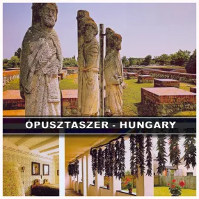 HŰTŐMÁGNES SOUVENIR ÓPUSZTASZER
