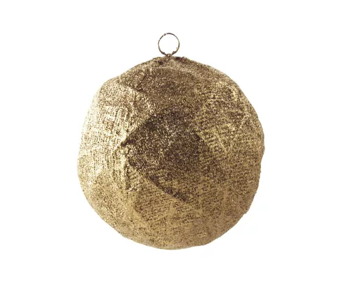 DRÓT GÖMB ÓARANYGLITTER   8