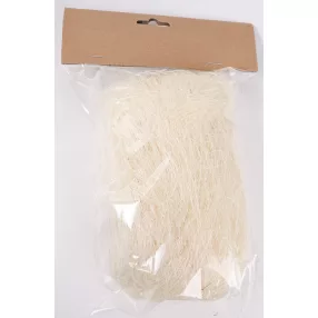 PAPÍR RAFFIA CSÍKOK, FEHÉR