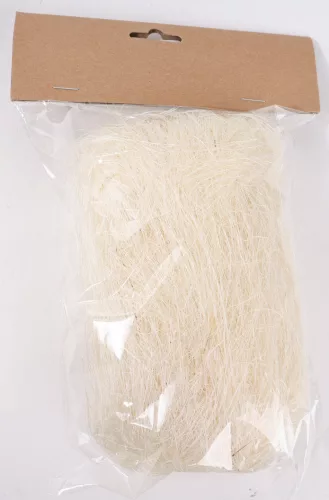 PAPÍR RAFFIA CSÍKOK, FEHÉR