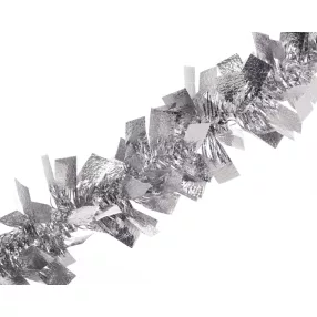 KARÁCSONYI BOA, SZÉLES LAP, EZÜST