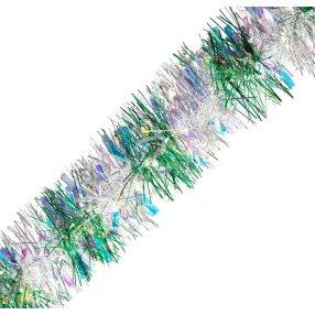 KARÁCSONYI BOA, LAPOCSKA, ZÖLD/GYÖNGYHÁZ MIX