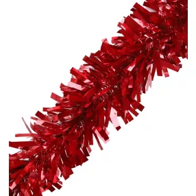 KARÁCSONYI BOA, SZÉLES CSÍKÚ, FÉNYES PIROS