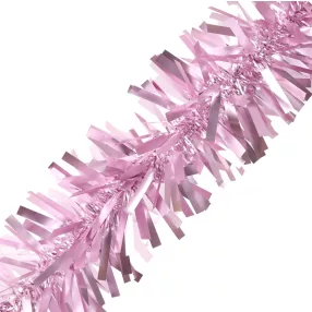 KARÁCSONYI BOA, SZÉLES CSÍKÚ, MATT RÓZSASZÍN