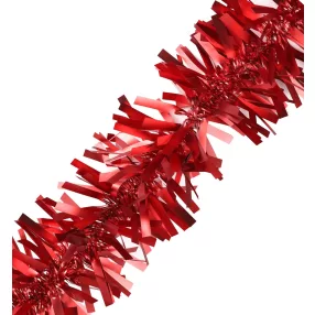 KARÁCSONYI BOA, SZÉLES CSÍKÚ, MATT PIROS