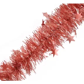 KARÁCSONYI BOA, CÉRNA CSILLAGGAL, MATT ROSEGOLD