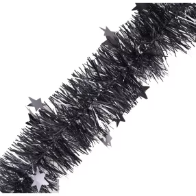 KARÁCSONYI BOA, CÉRNA CSILLAGGAL, MATT GRAFIT