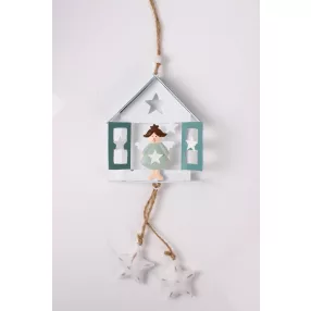 FÉM LD.HÁZ+ANGYAL TÜR/FEH35