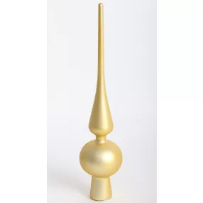 KARÁCSONYI CSÚCSDÍSZ, MATT ARANY