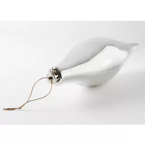 KARÁCSONYI DÍSZ CSEPPALAK, FÉNYES, FEHÉR