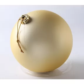 KARÁCSONYI DÍSZ GÖMB, MATT, ARANY