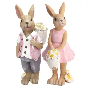 POLIREZIN NYÚL FIÚ VAGY, ÁLLÓ,  RÓZSASZÍN