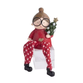 POLIREZIN AKASZTÓS TÉLANYÓ, LÓGÓLÁBÚ, PIROS