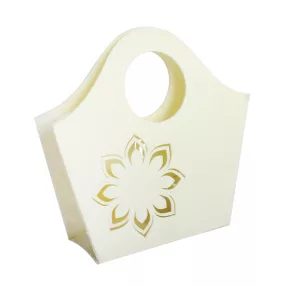 FILC TÁSKA VIRÁGOS KRÉM  25