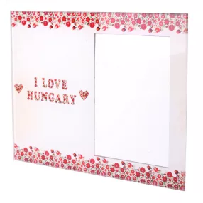 ÜVEG KÉPTARTÓ I LOVE HUNGARY
