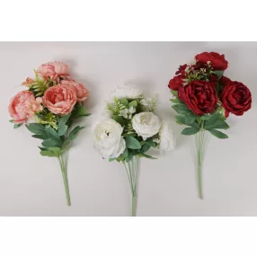 MŰVIRÁG, PÜNKÖSDI RÓZSA CSOKOR, 5 VIRÁGGAL