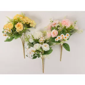 MŰVIRÁG, RÓZSA ÉS VEGYES CSOKOR, 8 VIRÁG, 18 LEVÉL