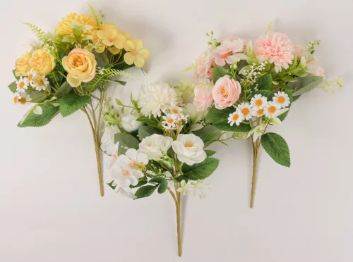 MŰVIRÁG, RÓZSA ÉS VEGYES CSOKOR, 8 VIRÁG, 18 LEVÉL