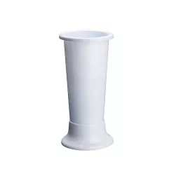 MŰANYAG VÁZA IDEAL FEHÉR