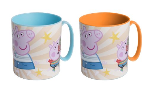 LICENCE MŰANYAG MIKRÓZHATÓ BÖGRE PEPPA PIG 350ML