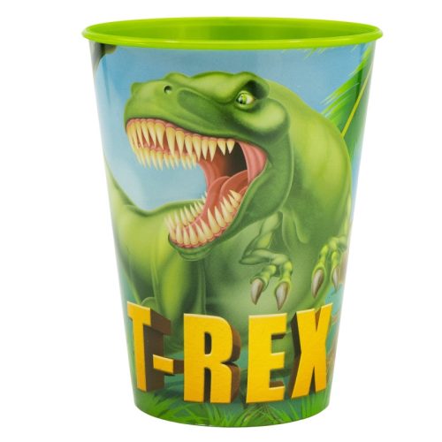 LICENC MŰANYAG KISPOHÁR 260ML DINO