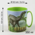 MŰANYAG BÖGRE, MIKRÓZHATÓ, DINOSAURUS