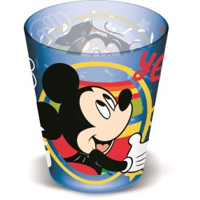LICENCE MŰANYAG POHÁR, ÁTLÁTSZÓ, MICKEY