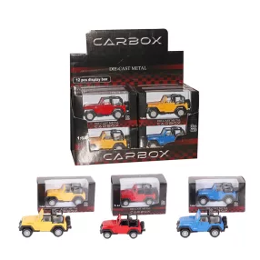 JEEP  SÁRGA/KÉK/PIROS