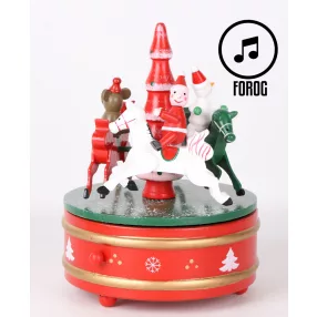 FA ZENÉLŐ KÖRHINTA, ZÖLD