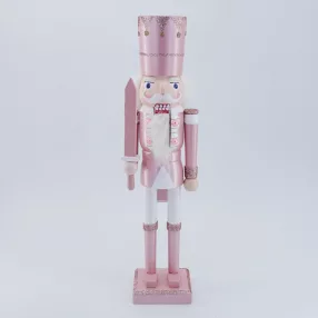   FA DIÓTÖRŐ KARDDAL, RÓZSASZÍN-FEHÉR RÓZSASZÍN GLITERREL