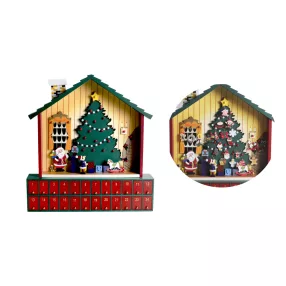 FA ADVENTI KALENDÁRIUM, KARÁCSONYI HÁZ