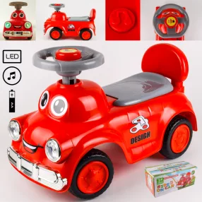 MŰANYAG BÉBI TAXI, SZEMEKKEL, DUDÁVAL, PIROS