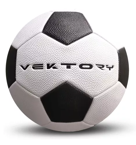 FOCILABDA, (5), FEKETE/FEHÉR, 400-420GRAMM