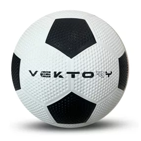 FOCILABDA, (5), GUMI, FEKETE/FEHÉR, 360-380GRAMM