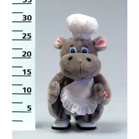 PLÜSS SÉTÁLÓ ÉS ZENÉLŐ VIZILÓ, SZAKÁCS