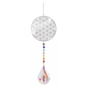 MANDALA, VÍZTISZTA KRISTÁLY DÍSZITÉSSEL