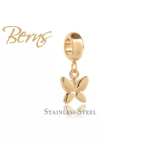BERNS B.CHARM-BUTTERFLY 9*9,5MM GO