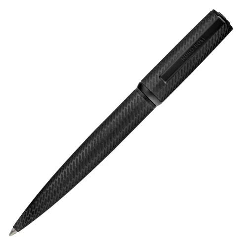 HUGO BOSS golyóstoll, Arche Pattern kollekció - fekete