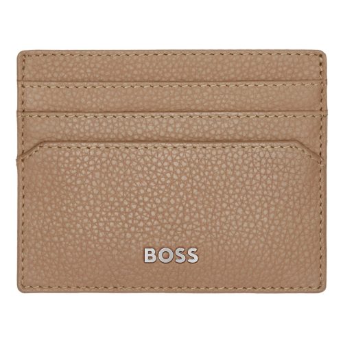 Hugo Boss kártyatartó, Classic Grained kollekció - camel