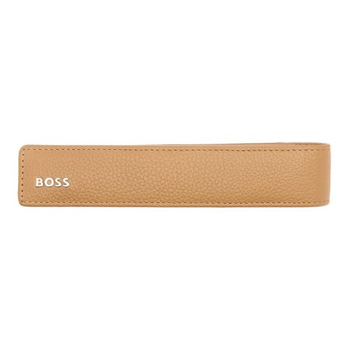 Hugo Boss tolltartó, Classic Grained kollekció - camel